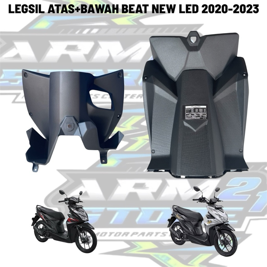 LEGSIL ATAS+BAWAH BEAT NEW LED 2020-2023 / DASBOR ATAS+BAWAH BEAT DELUXE & BEAT STREET LED 2020-2023