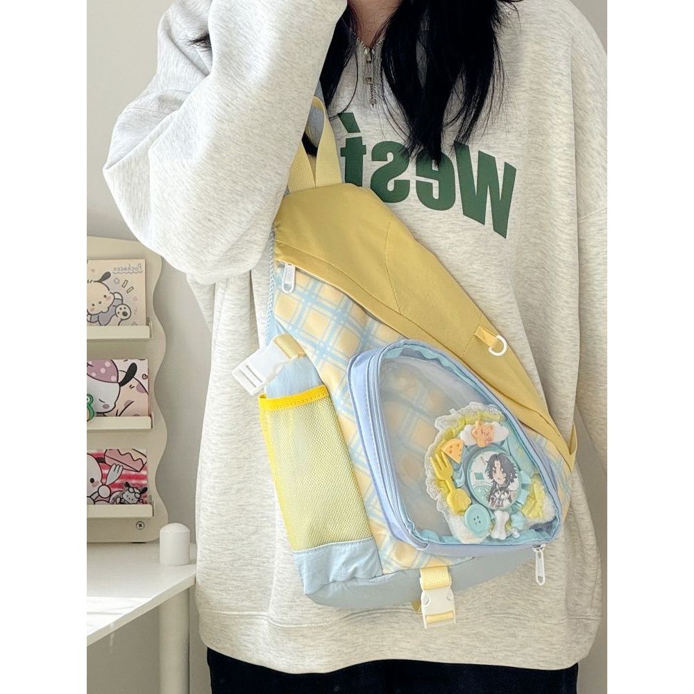 BAGGY TAS transparan tas Tas selempang tas bahu transparan