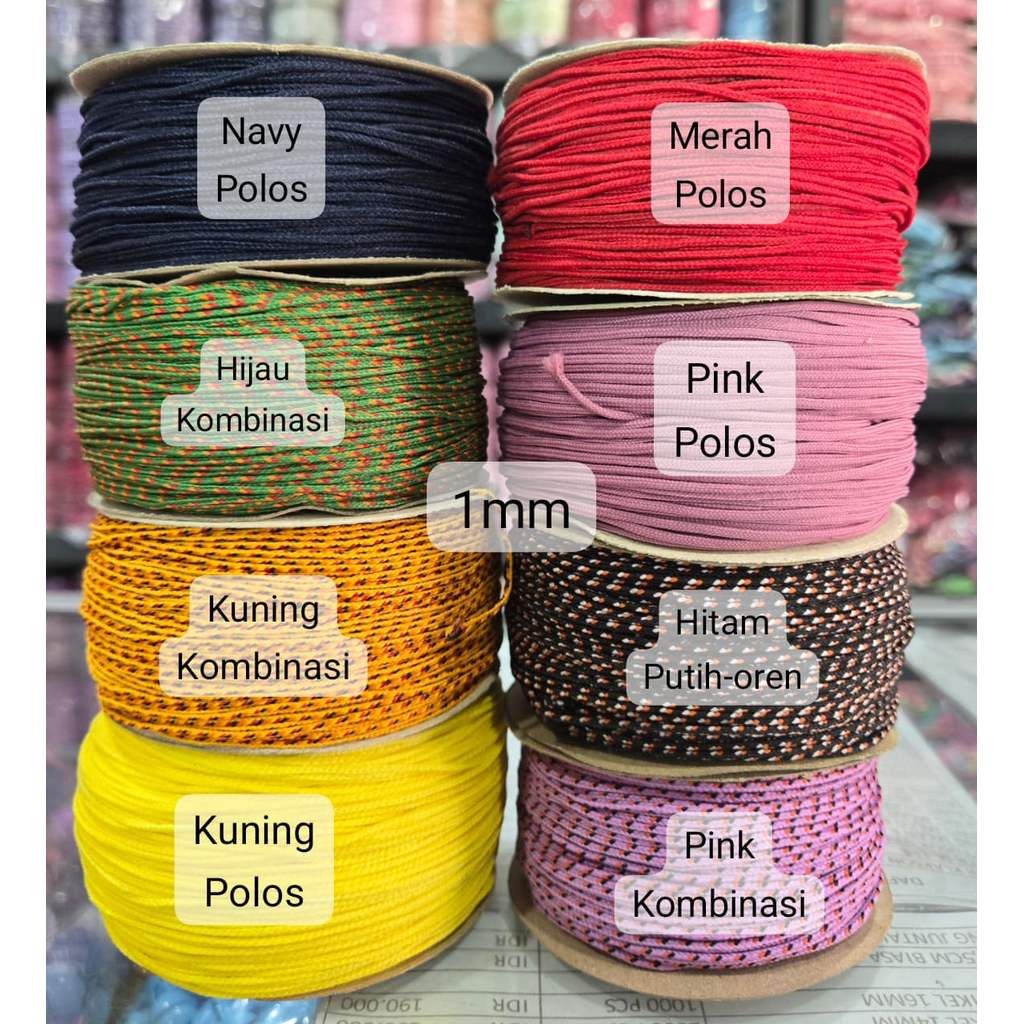 tali prusik 1mm ROLL