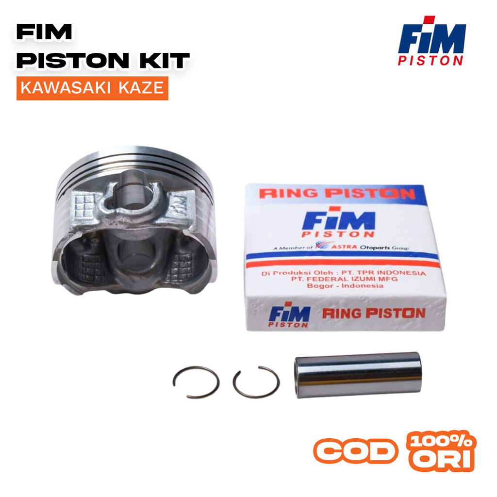 FIM Piston Kit Kawasaki Kaze