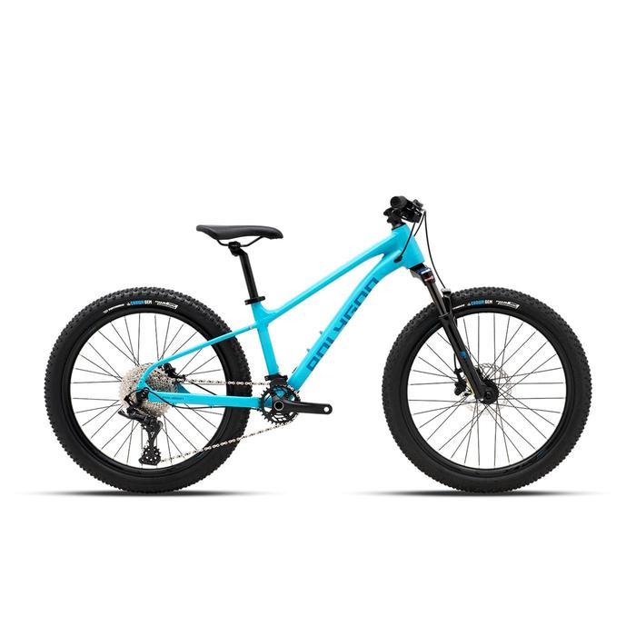 Polygon Sepeda Gunung Junior Xtrada 24 - Sepeda MTB Anak 24" Alloy Frame Suntour Fork - Blue