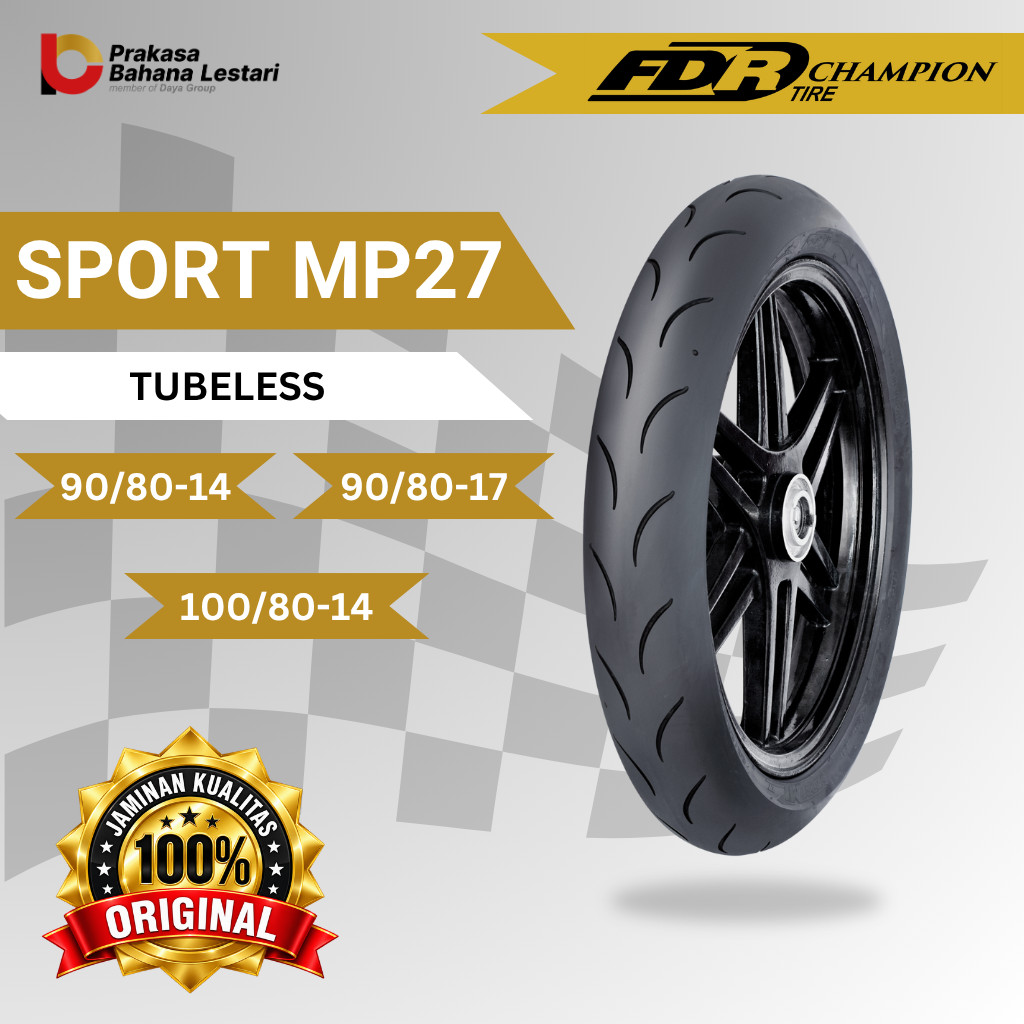 FDR TL SPORT MP 27 Ring 14 | Ring 17 Ban Motor Racing Tubeless