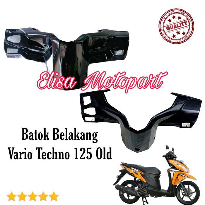 Batok Kepala Belakang Honda Vario Techno 125 PGM Fi Warna Hitam / Batok Belakang Vario 125 Old Bohla
