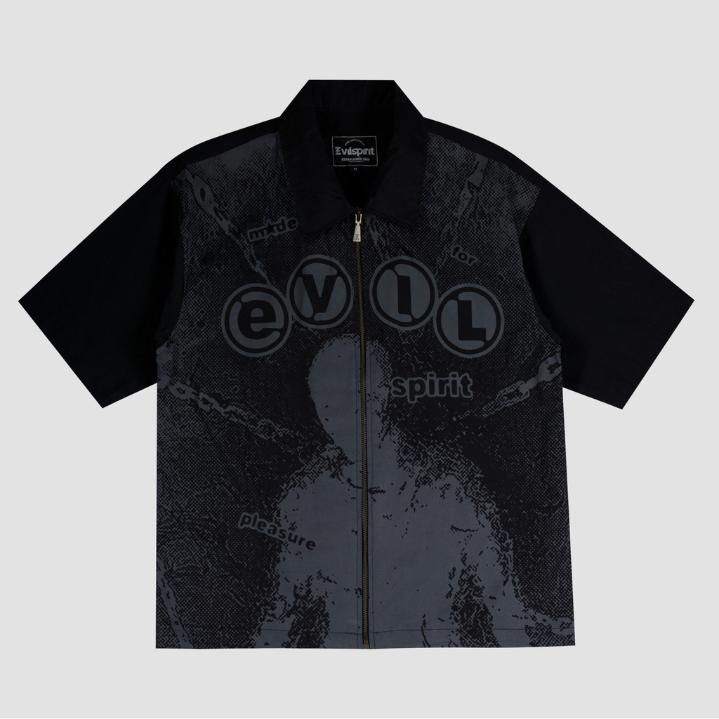 EvilSpirit Kemeja - Shirt Grazia Black Unisex
