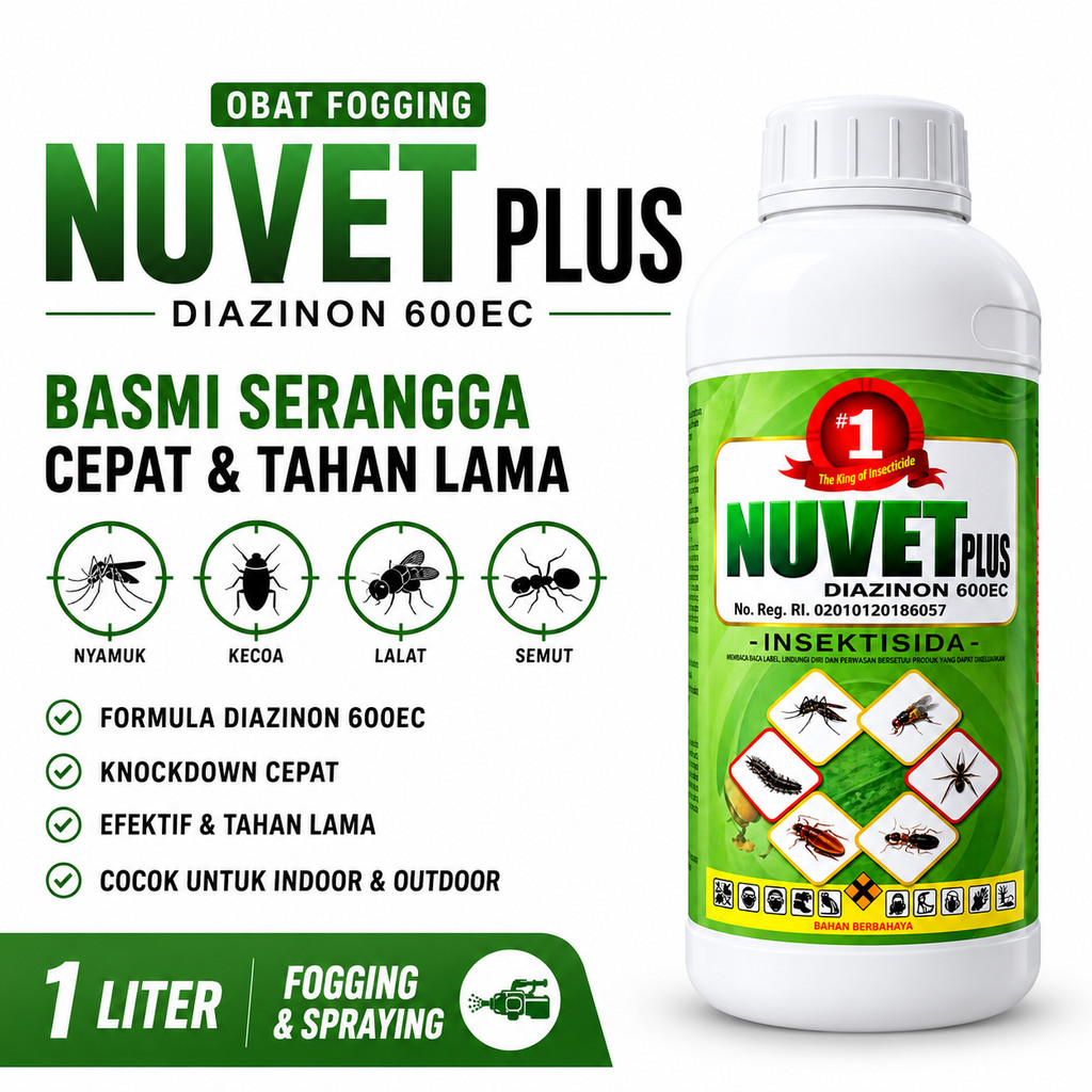 NUVET PLUS 600 EC 1LITER