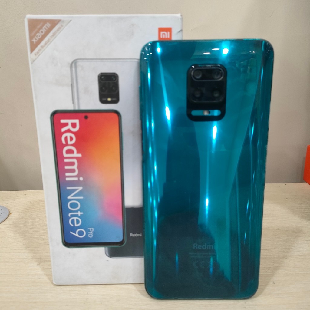 Handphone Xiaomi Redmi Note 9 Pro Ram 6/64 GB (cek deskripsi, minus 4) 664446