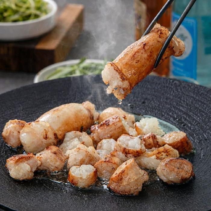 Daechang / Gopchang Usus Sapi Besar Panggang Korea Frozen Halal - Original, Daechang 1kg, Cabe
