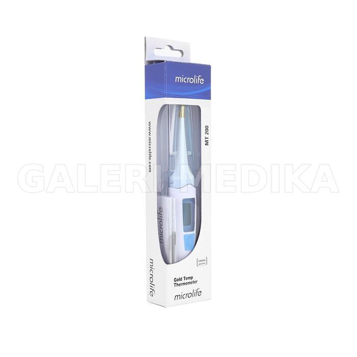 Termometer Digital Microlife MT200 / MT 200 -  Termometer Digital Dengan Gold Tip / Termometer Ketia