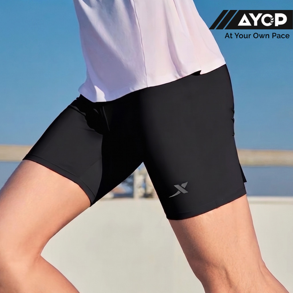 Xtep Men's Short Tights - Black