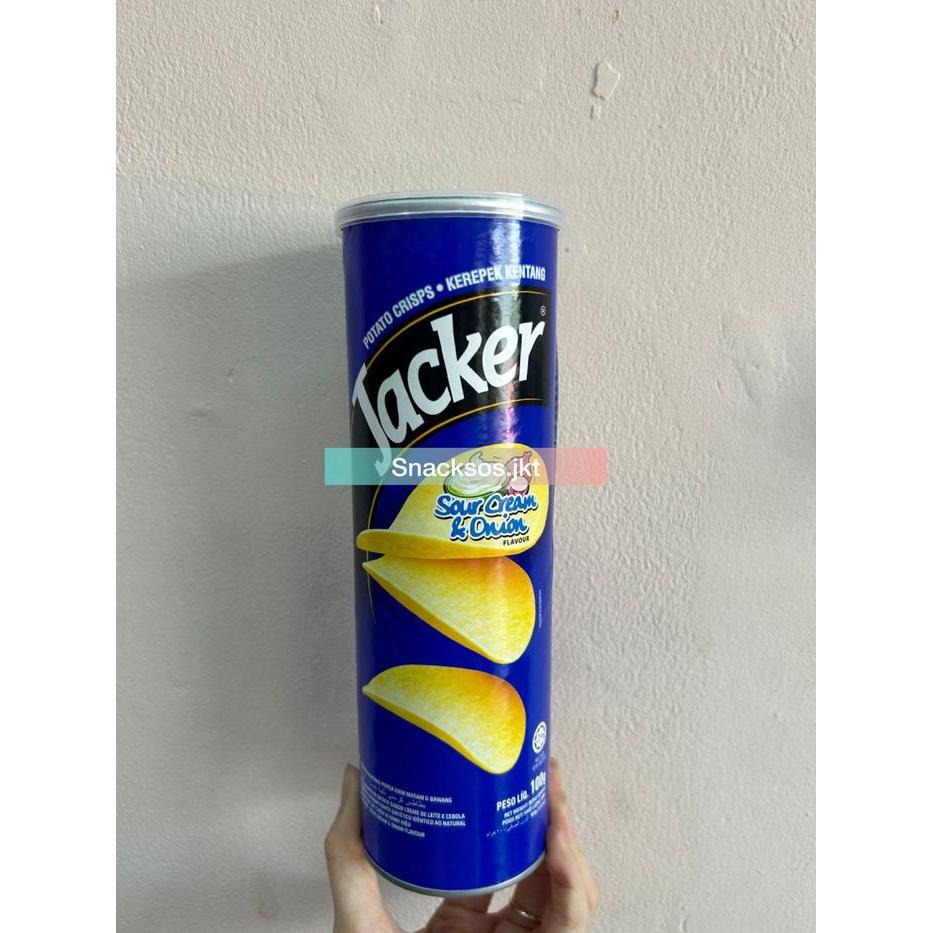 [KLG] JACKER POTATO CRISP ALL VARIANT 110GR - KLG JACKER SOUR