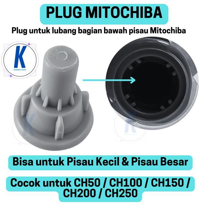 PLUG MITOCHIBA CH 200 / CH50 / CH100 / CH200 Konektor Pisau untuk Seri CH50 CH100 CH200 CH250 - Spar