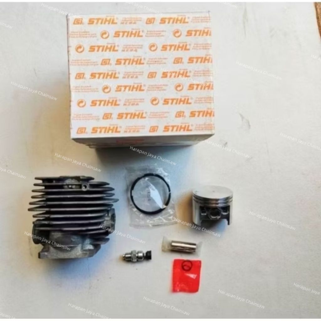 Cylinder Block Assy Stihl MS 381 /038.Foring/Poring Mesin Chainsaw Stihl MS 381 Komplit Berikut Pist