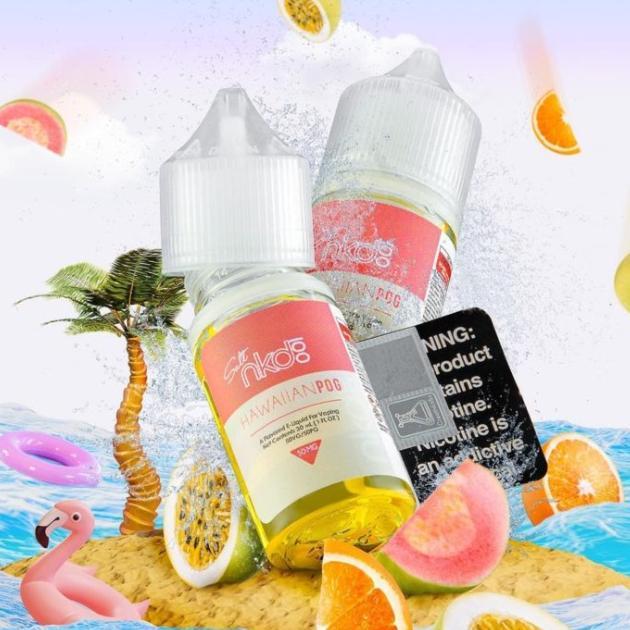 Naked 100 Hawaiian Pog  USA 100% Authentic Salt Nic 30mL - Naked Naked Hawaiian