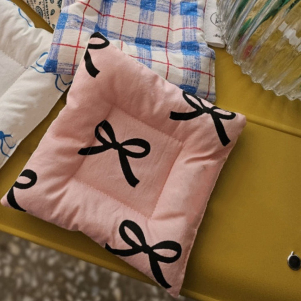 [siggi] Coquette Tatakan Gelas Kain Aesthetic / Korean Fabric Coaster Serap Air / Puffy Glass Coaste