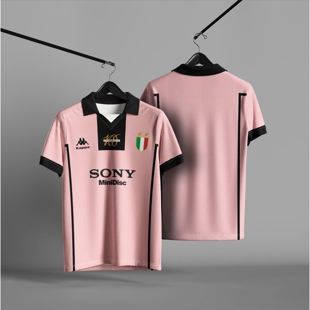 JERSEY JUVENTUS PINK AWAY 1997-1998 | RETRO | VINTAGE | CASUAL