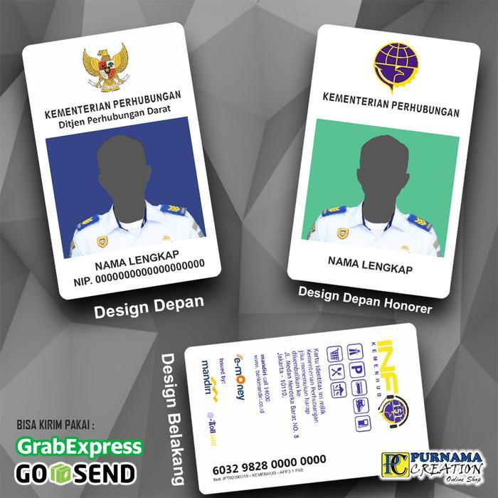 Idcard ID Card Emoney Kemenhub Kementerian Perhubungan - Tapcash BNI