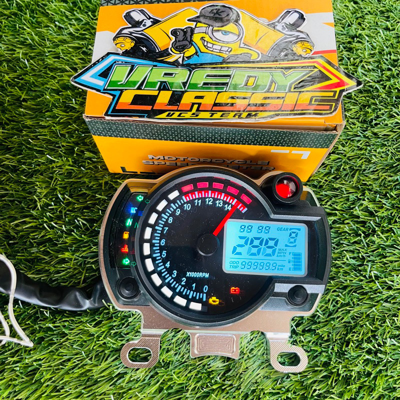 speedometer rx2n spedometer koso rx2n digital LED spedo RX2n set pangkon CNC
