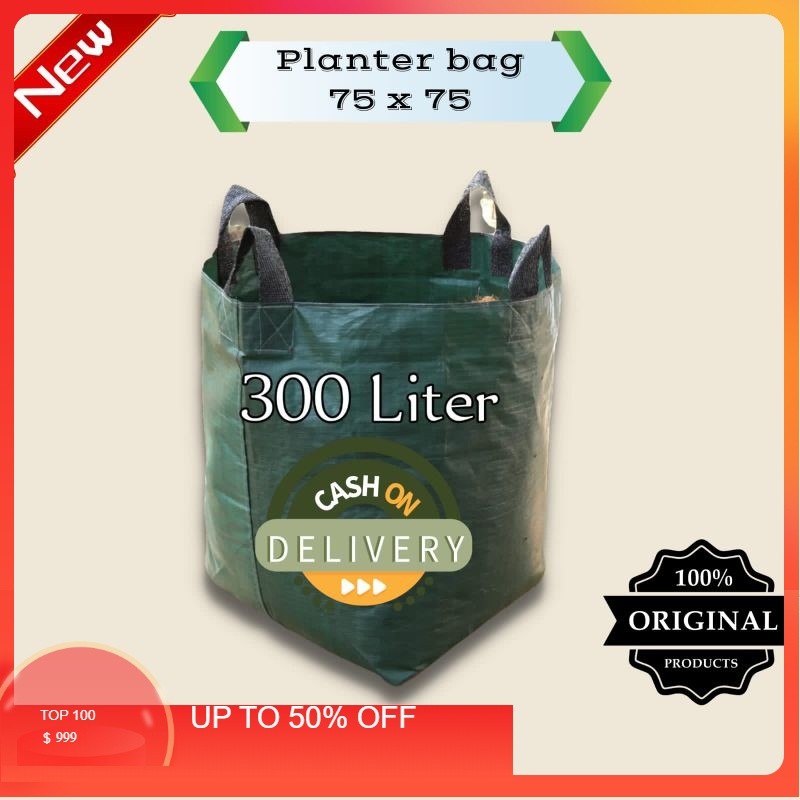 planter bag tanaman mangga,durian,(300 liter)polybag hijau