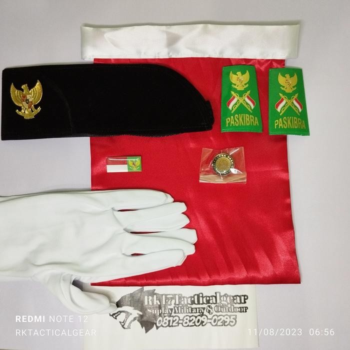 Seragam Paskibra putih Wanita Lengkap 1set Termurah : Baju PDU   Blazer Panjang  Celana/Rok - Perlen