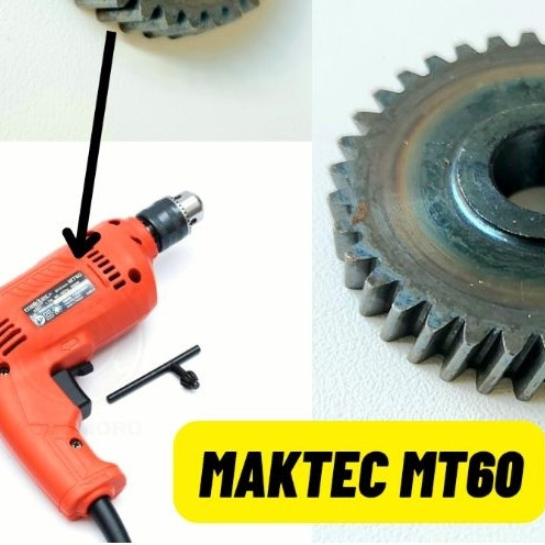 Gear Mesin Bor Maktec MT60 Gigi Nanas Mesin Bor 10mm