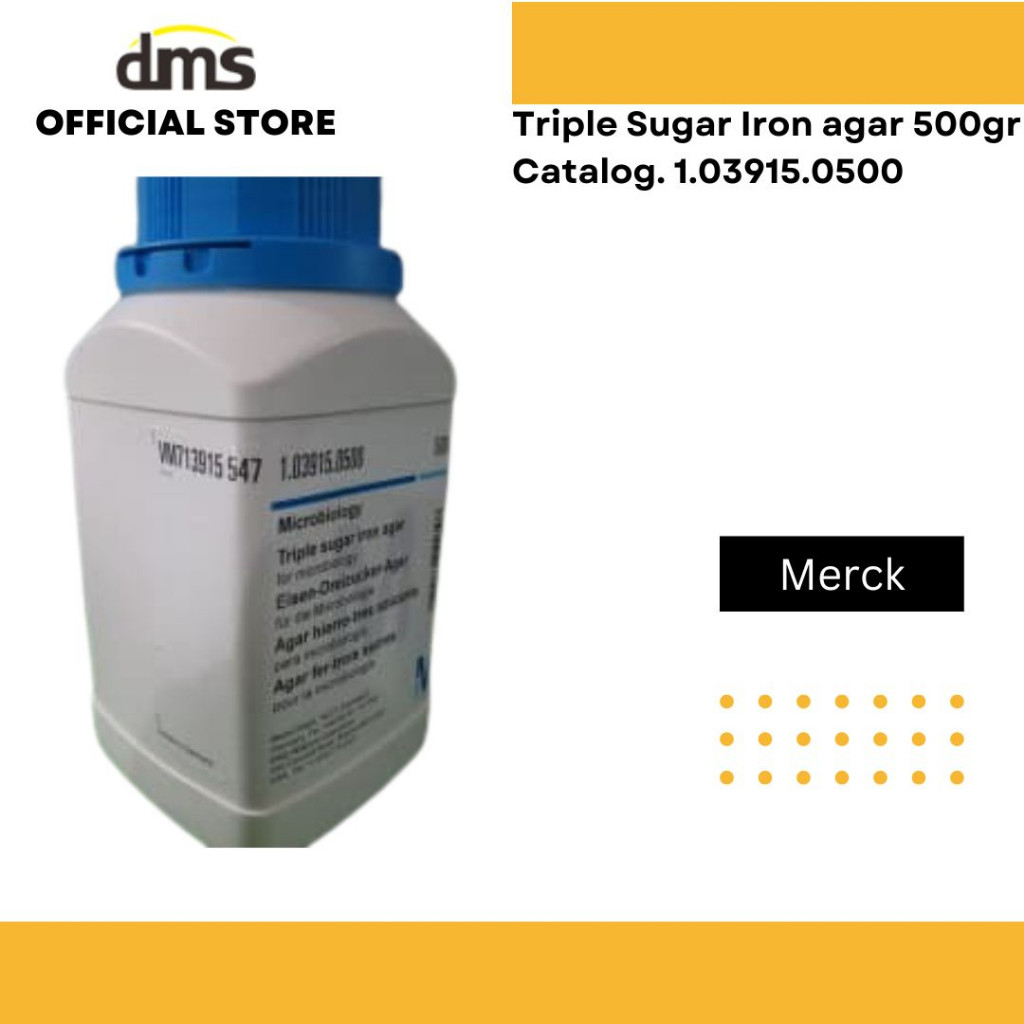 Triple Sugar Iron agar 500gr Merck