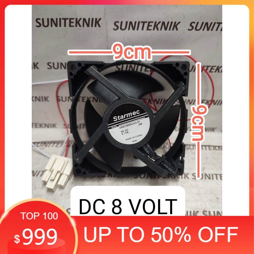 FAN KIPAS KULKAS SANYO INVERTER DC 8 VOLT
