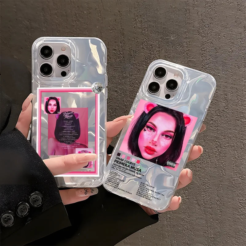 Casing Ponsel Album PRIMERA O-Omar C-Courtz iPhone 16 15 14 13 Plus Pro Max Permukaan Glossy Satin B