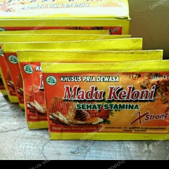 Madu Keloni sehat stamina Xstrong
