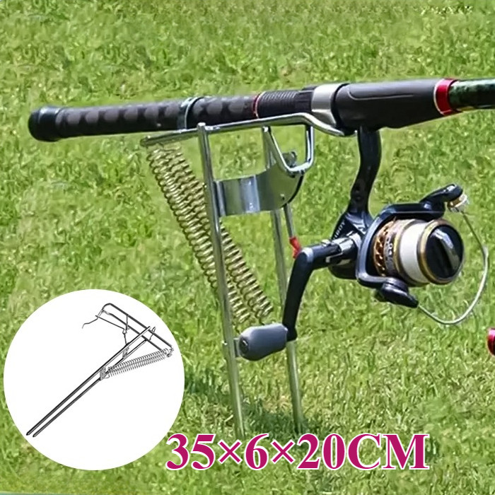 Dudukan Joran Pancing Baja Tahan Karat Cagak Joran Pancing Otomatis Bracket