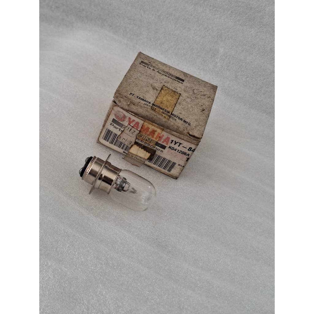 BULB HEADLIGHT 12V-25/25W / BOHLAM LAMPU DEPAN YAMAHA NOUVO ORIGINAL YGP 1YT-84314-00