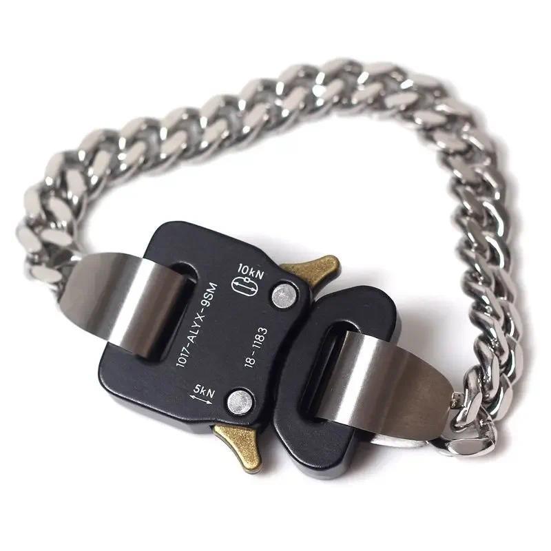 2025 new ALYX Bracelet Original Design for Men and Women 10179SM Functional Lock Buckle Tactical Hig
