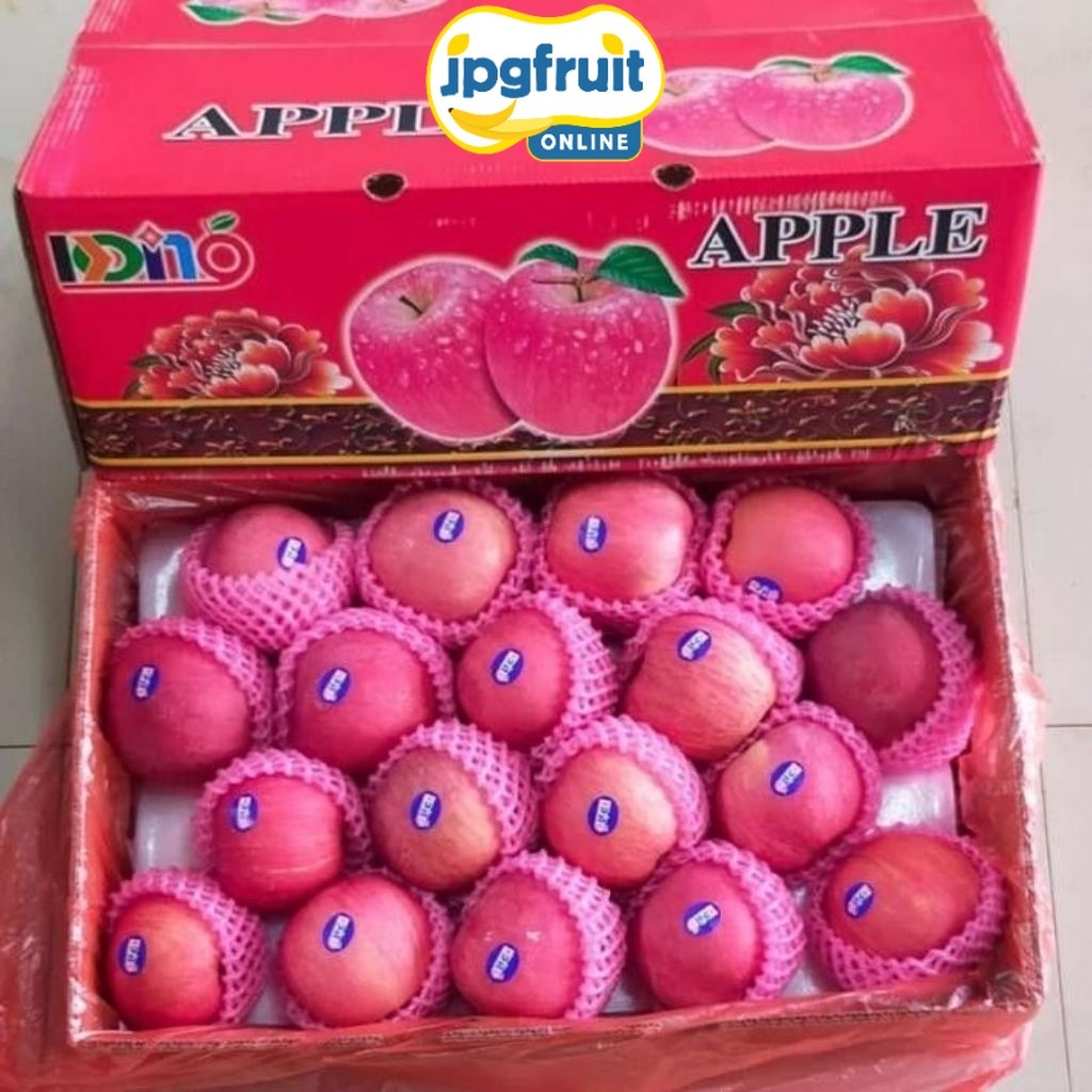 [Instant] APEL FUJI 1 Dus 17kg / APPLE / FRESH RUIT / FRUIT / BUAH BUAHAN SEGAR ONLONE / BAKOELBLOND