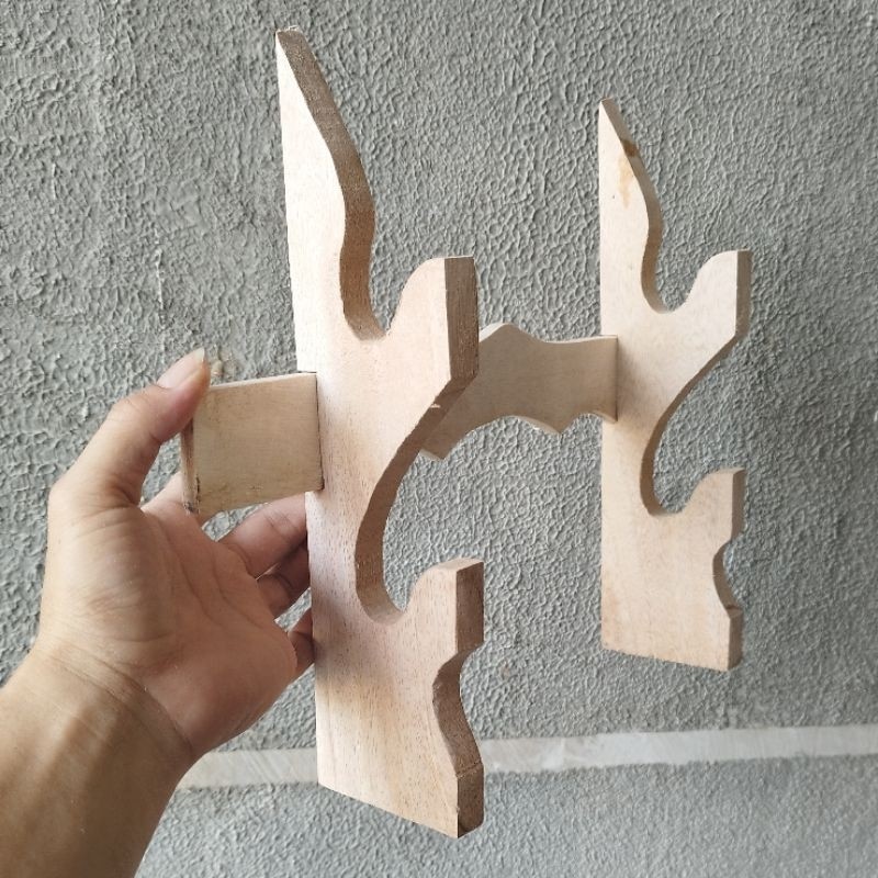 Rak Golok Dinding / Rak Katana / Rak Pisau Dinding