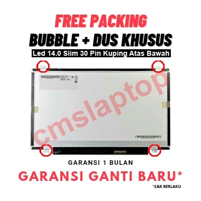 LED Slim 14.0 inch 30 Pin