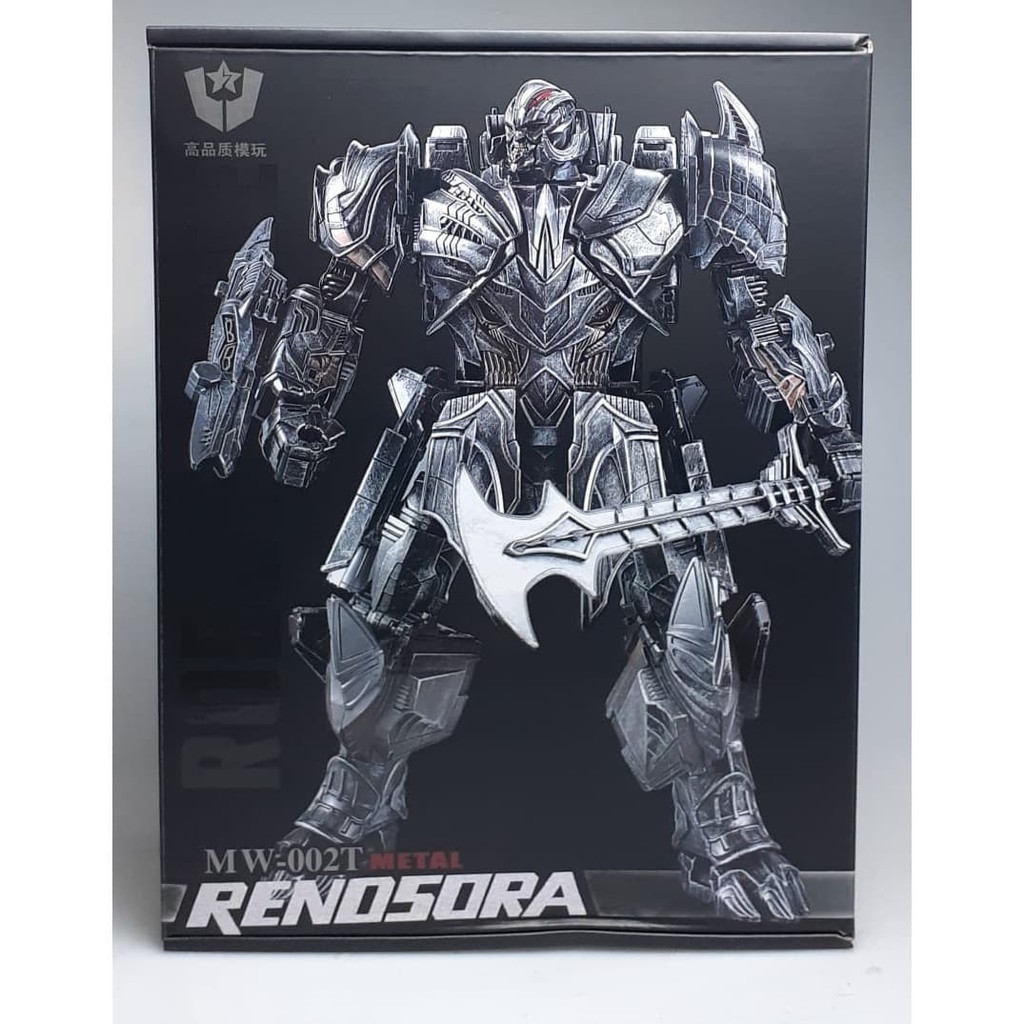 Megatron MW-002T Metal Rendsora Transformers Deformation Weijiang 8098