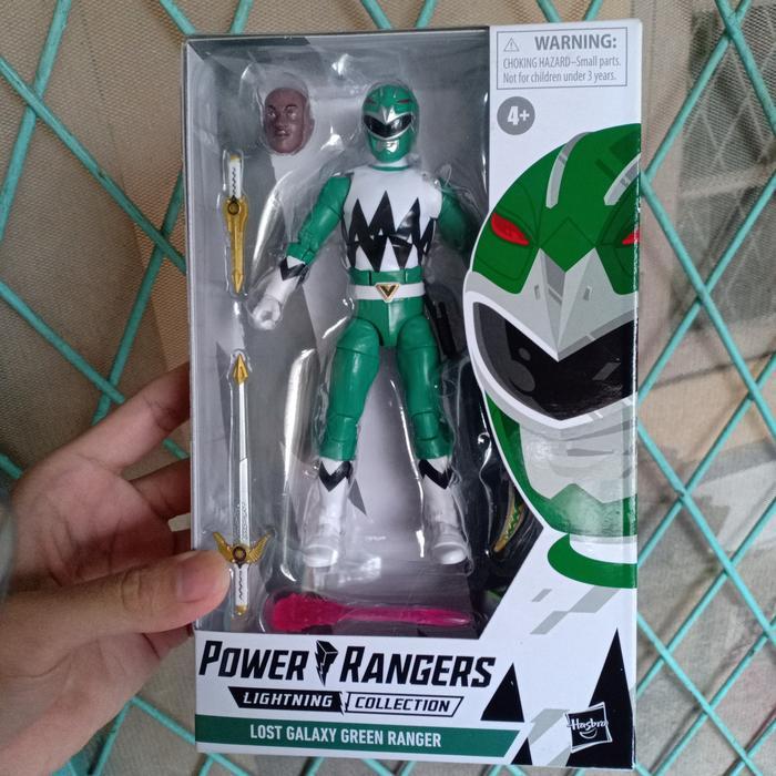 TERLARIS Power Rangers Lightning Collection Ranger Green Lost Galaxy in space