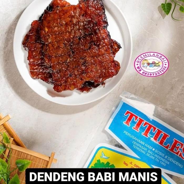 Dendeng Babi Manis - Titiles - Bali - 250 gram