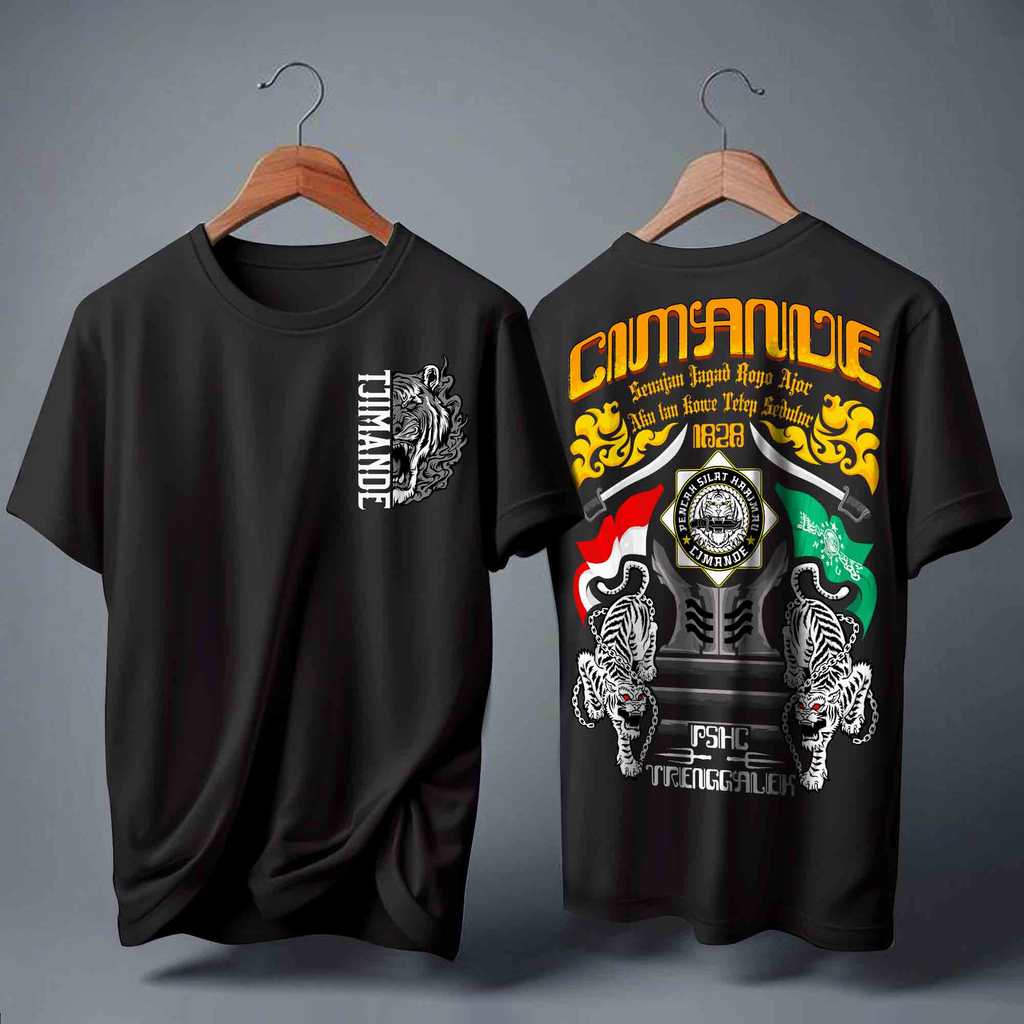 KAOS PSHC SILAT HARIMAU CIMANDE 1828 TRENGGALEK - Distro Pagar Nusa Pencak Tjimande