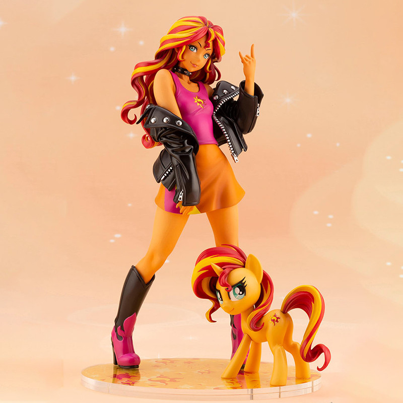 Kotobukiya My Little Pony Sunset Shimmer My Little Pony Bishoujo 1/7 PVC Action Figure Anime Figure 