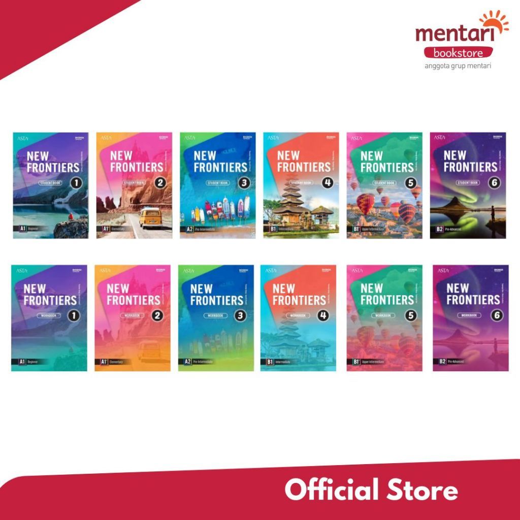 Mentari Bookstore New Frontiers | Buku Bahasa Inggris SMP