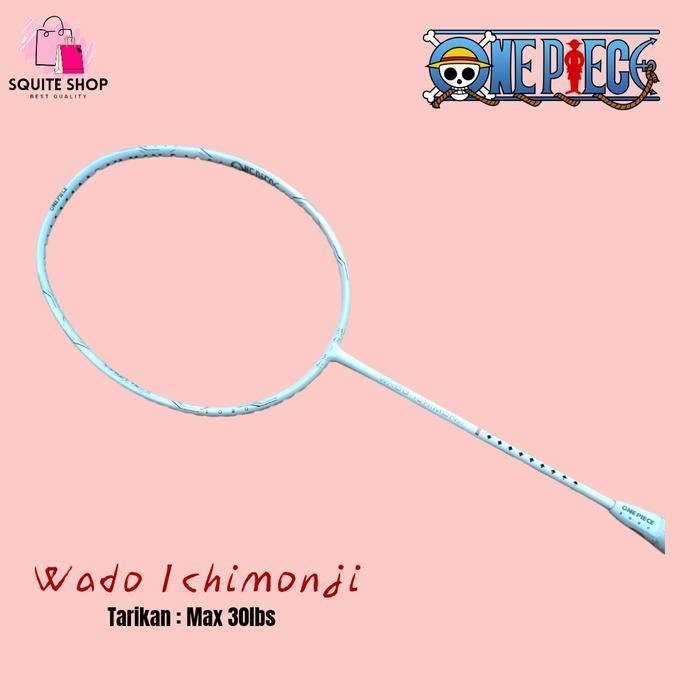 [ravvox] Raket Victor X One Piece Zoro Badminton Carbon Grafhite Mas 31 Lbs BG66 Ultimax 4U dengan T