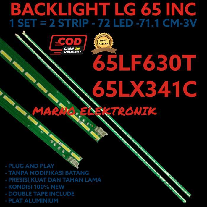 BACKLIGHT LG 65 INC 65LF 65LX  65LF630T 65LX341C BL 72 LED 72K TERBAIK...