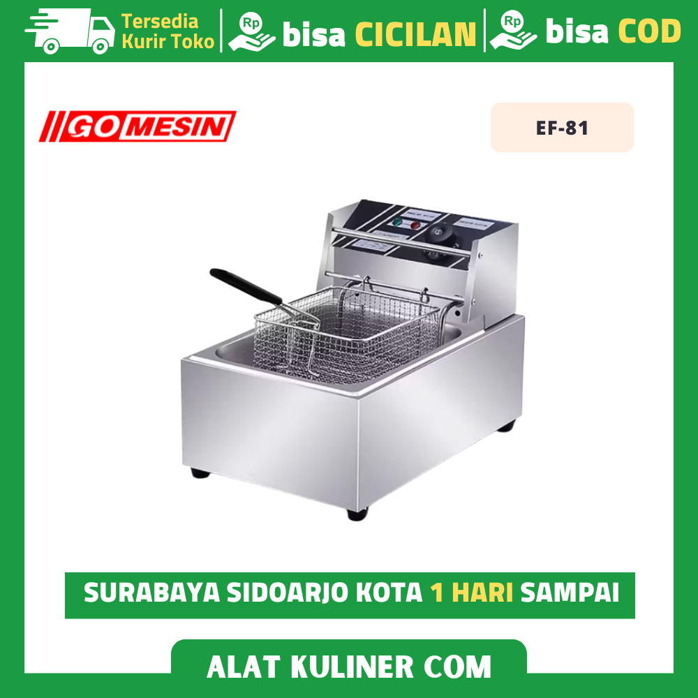 Deep Fryer Listrik GETRA EF-81 Penggorengan 1 Tank Listrik