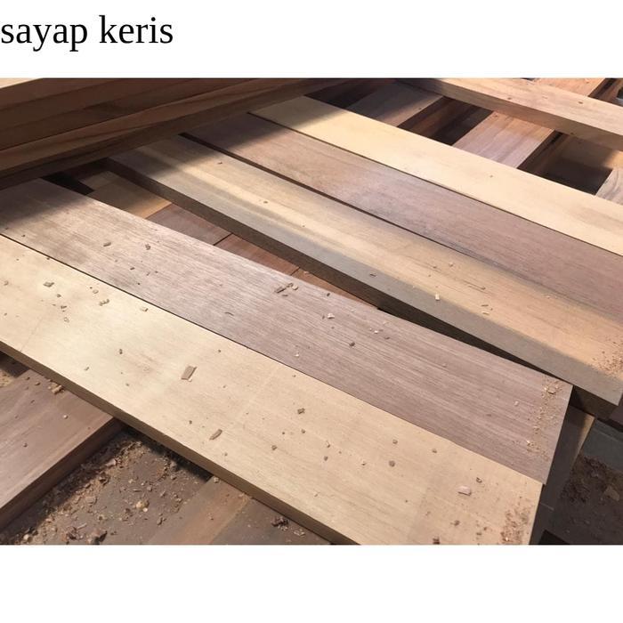 Papan kayu ulin polos 120 cm SY8