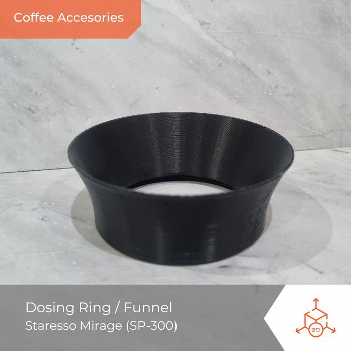 Dosing Ring / Funnel Staresso Mirage (SP-300), Automatic Espresso Machine, Coffee Grinder - Hitam