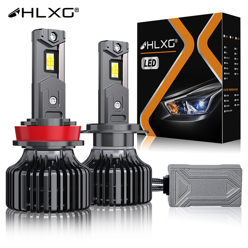 HLXG 300W H7 LED Headlight Bulb Canbus H1 H3 H4 LED High Low Beam H8 H9 H11 HB4 HB3 9005 9006 9012 H