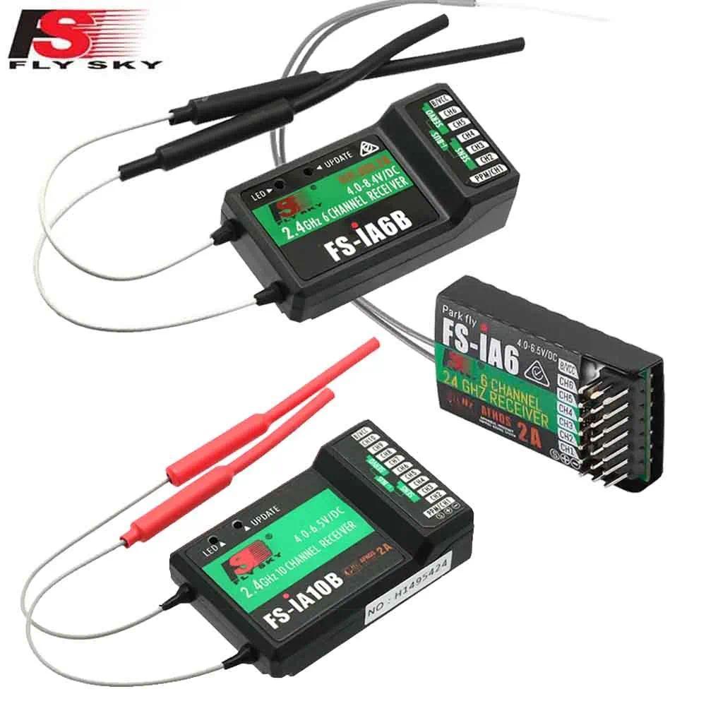 Original Flysky FS-IA6/FS-IA6B 6 2,4G Antena Dual RC Receptor Para Flysky FS-I6 FSI6 FS-i6 Receiver 
