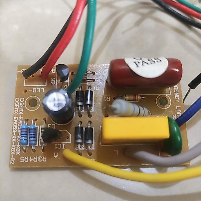 MODUL PCB LAMPU EMERGENCY 6 KABEL PROMO TERMURAH