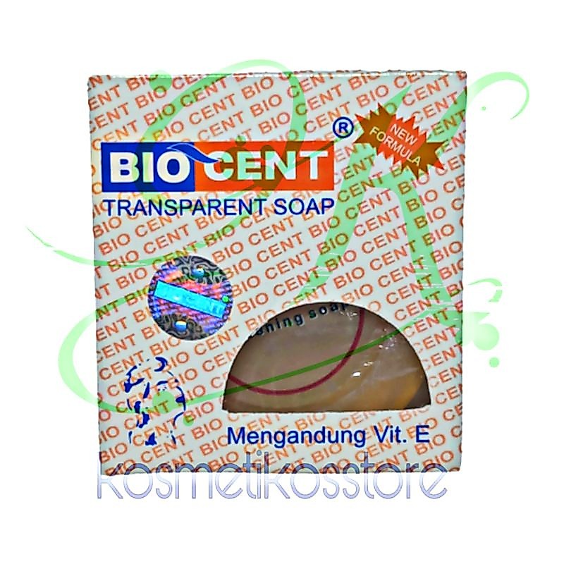 Biocent sabun wajah transparant