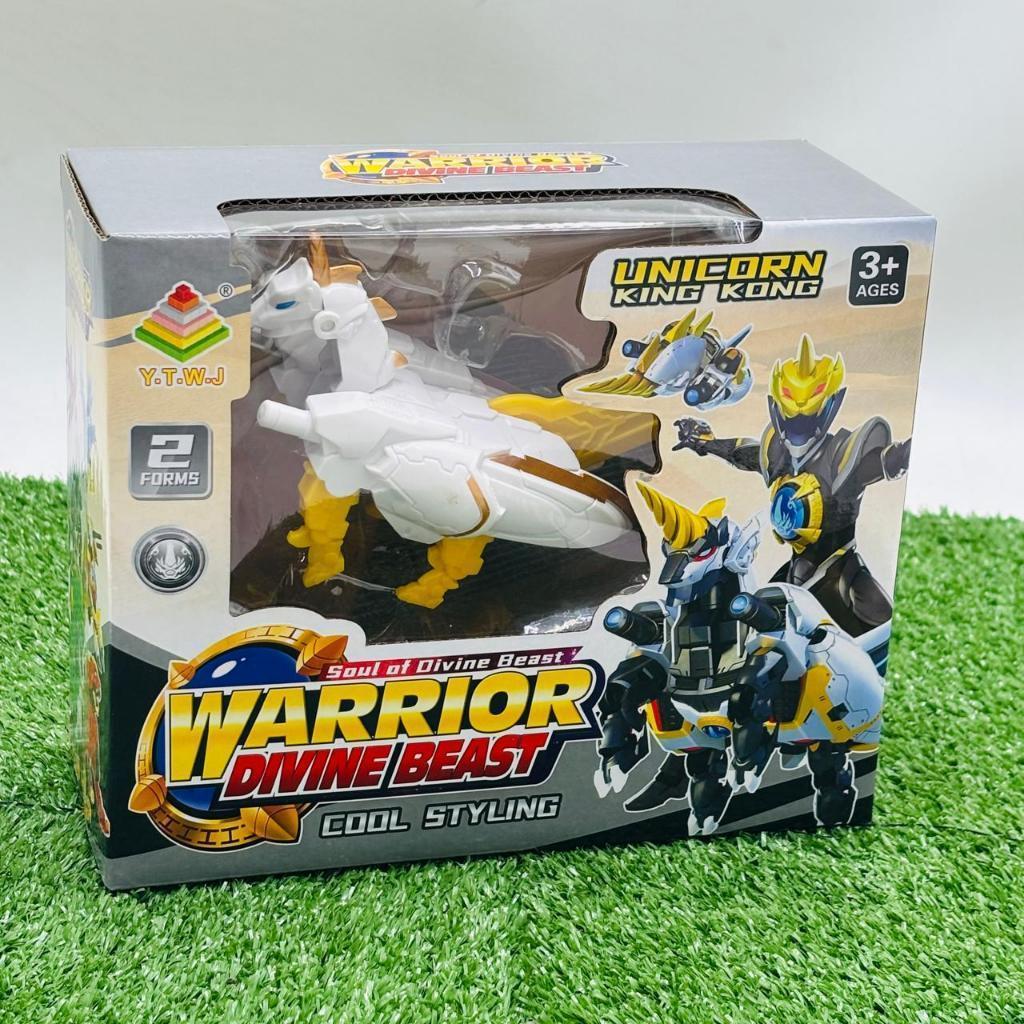 Mainan Anak Robot Deformation Power Ranger Transformer Warrior